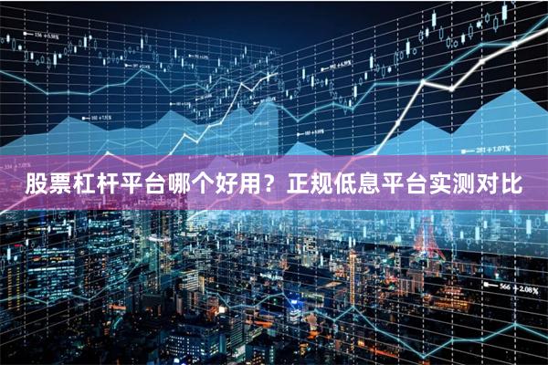股票杠杆平台哪个好用?正规低息平台实测对比