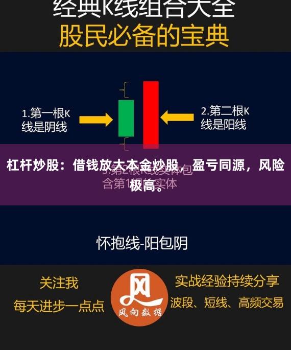 杠杆炒股：借钱放大本金炒股，盈亏同源，风险极高。